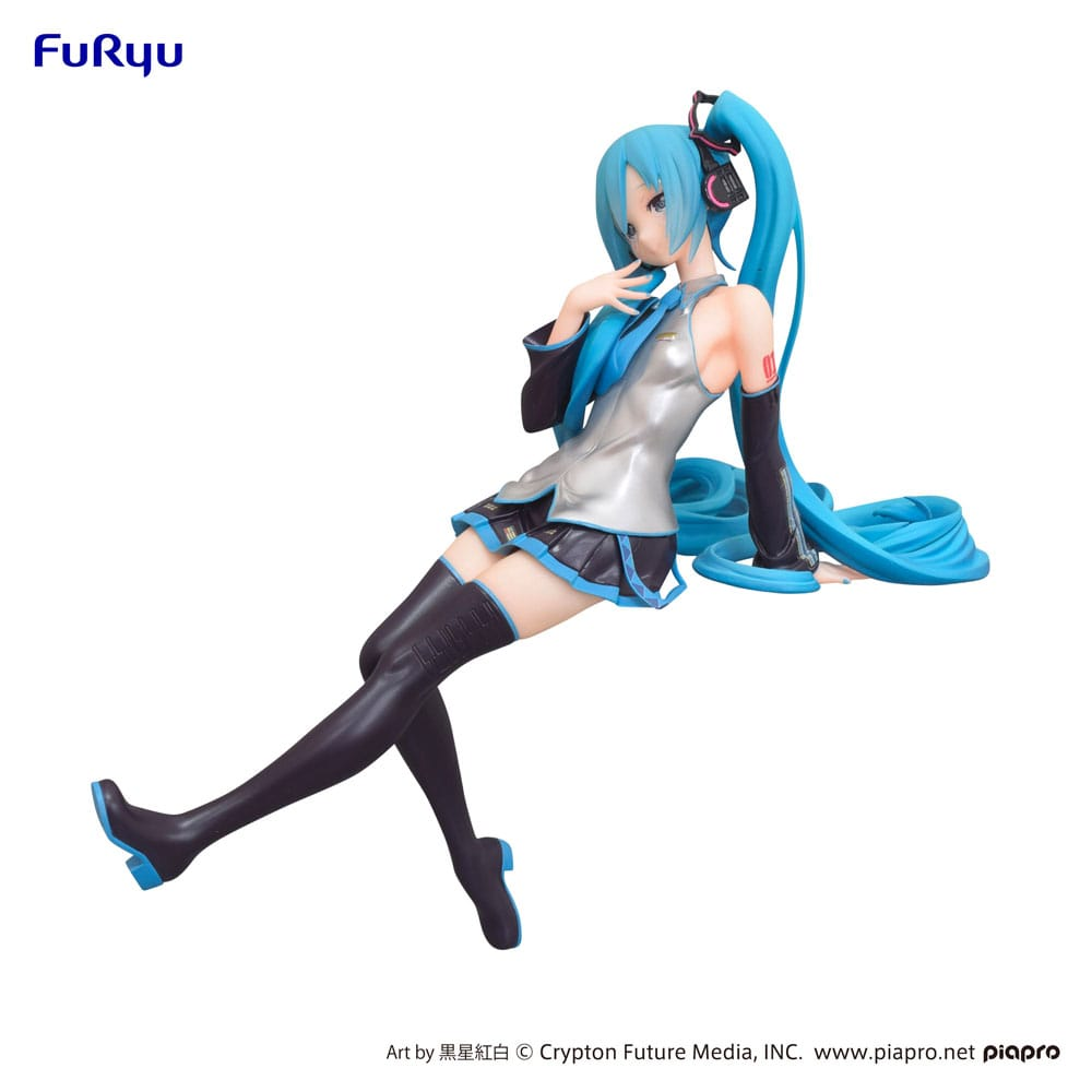 Hatsune Miku Kuroboshi Kouhaku Noodle Stopper Figure