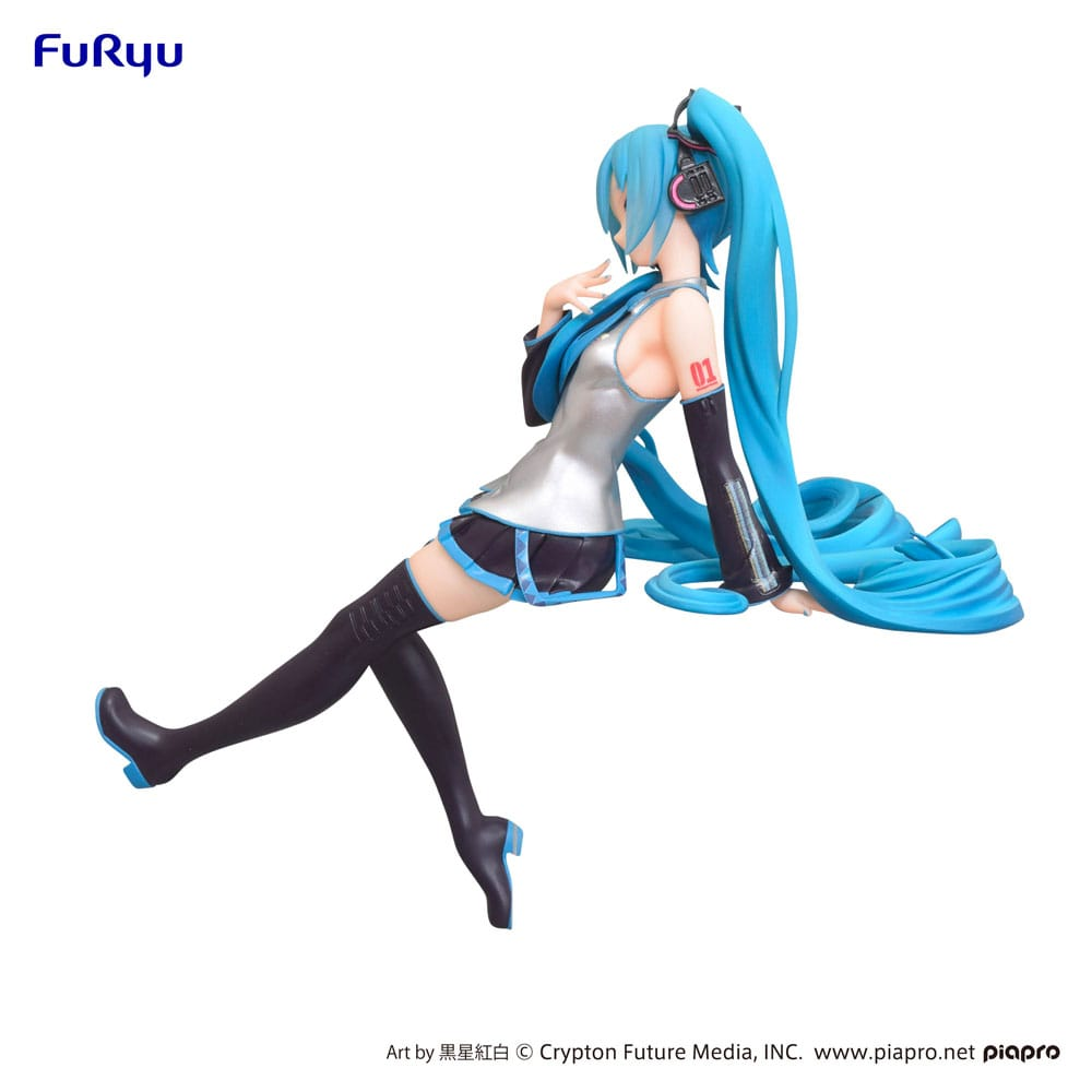 Hatsune Miku Kuroboshi Kouhaku Noodle Stopper Figure