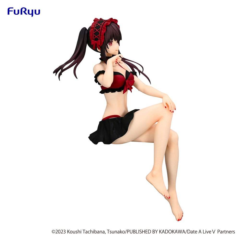 Date A Live Kurumi Tokisaki Swimsuit Noodle Stopper Figure