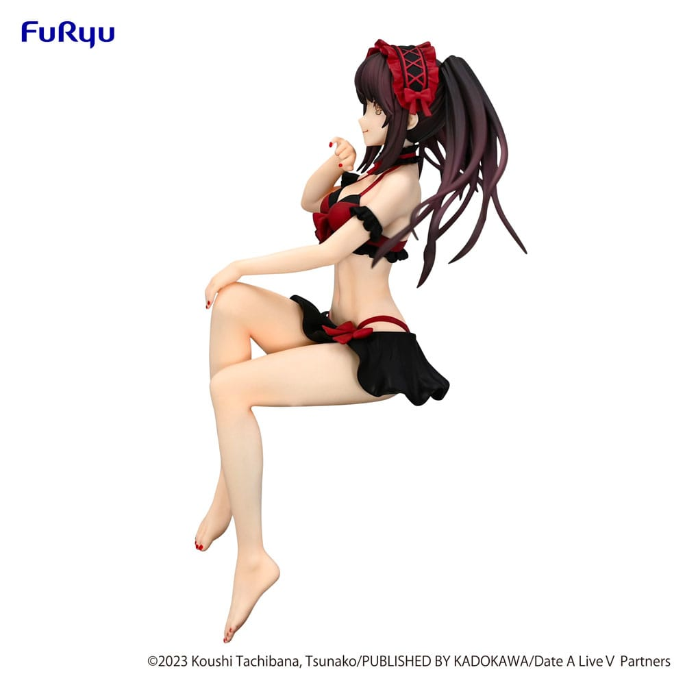 Date A Live Kurumi Tokisaki Swimsuit Noodle Stopper Figure