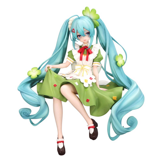 Hatsune Miku Flower Fairy Clover Noodle Stopper Figure