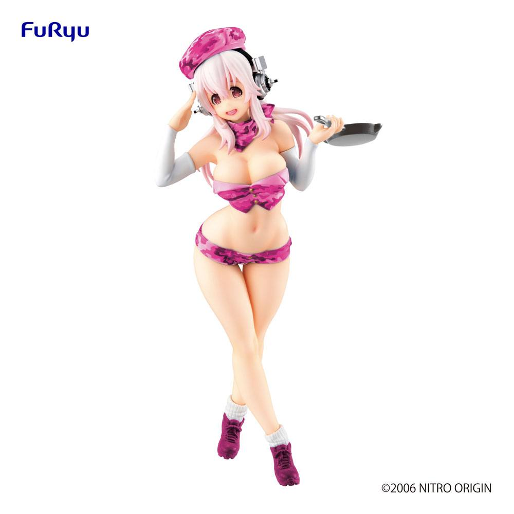 Super Sonico Super Military Figure