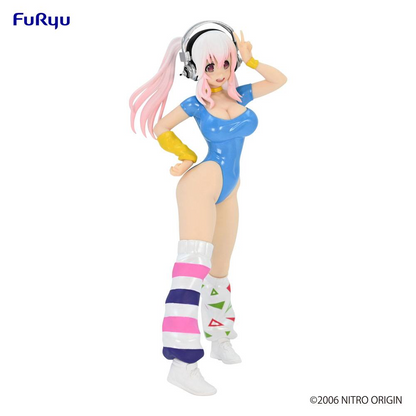 Super Sonico Figure 80's Another Color Blue