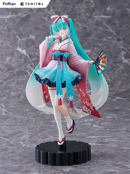 Hatsune Miku Tenitol Statue Hatsune Miku Neo Tokyo Series Kimono