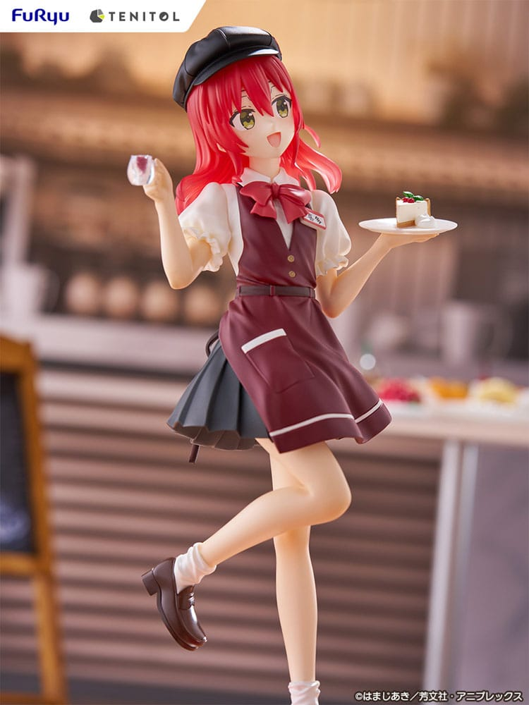 Bocchi the Rock! Ikuyo Kita Cafe Style Tenitol Figure