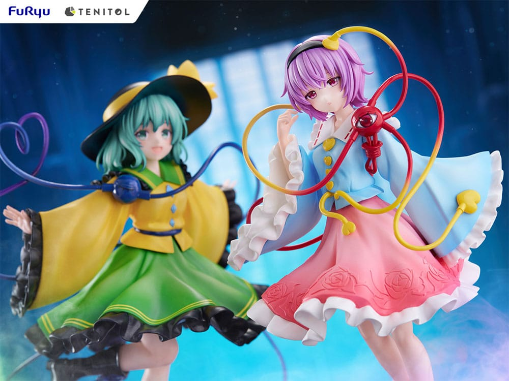 Touhou Project Koishi Komeiji & Satori Komeiji Tenitol Figure