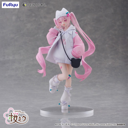 Hatsune Miku Tenitol Statue Sakura Miku Cool Style (Petit)