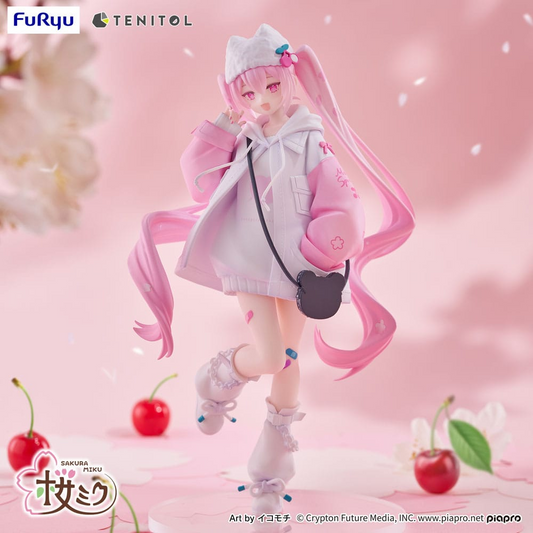 Hatsune Miku Tenitol Statue Sakura Miku Cool Style (Petit)