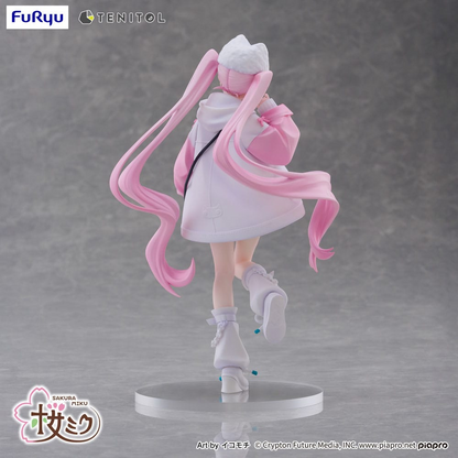 Hatsune Miku Tenitol Statue Sakura Miku Cool Style (Petit)