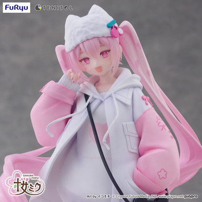 Hatsune Miku Tenitol Statue Sakura Miku Cool Style (Petit)