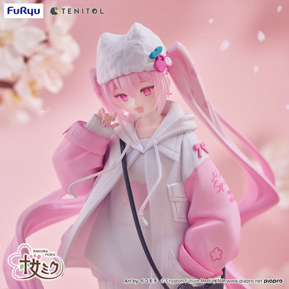 Hatsune Miku Tenitol Statue Sakura Miku Cool Style (Petit)