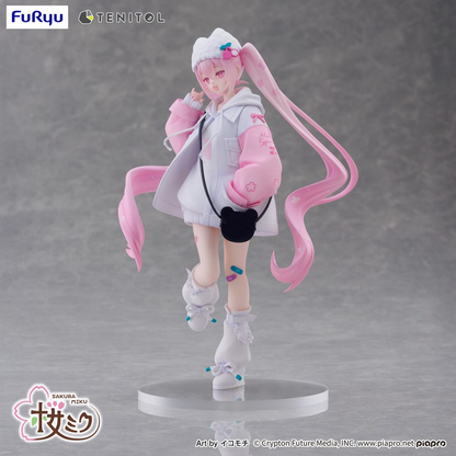Hatsune Miku Tenitol Statue Sakura Miku Cool Style (Petit)