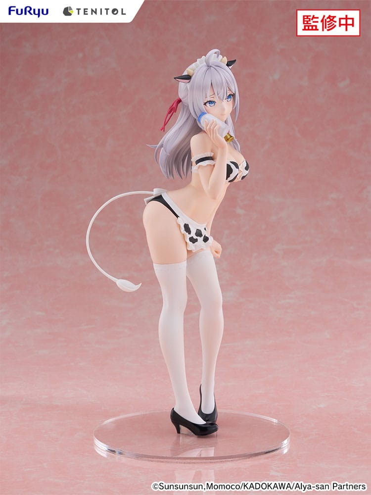 Alya Sometimes Hides Her Feelings in Russian Tenitol Tall Alya Cow Costume Ver