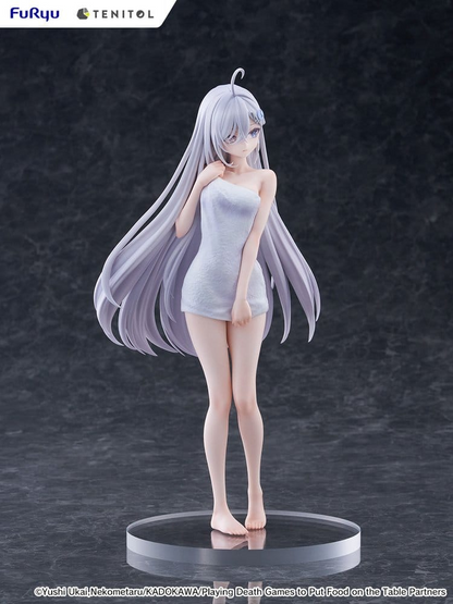 Playing Death Games to Put Food on the Table Tenitol Tall Yuki Golden Bath Ver