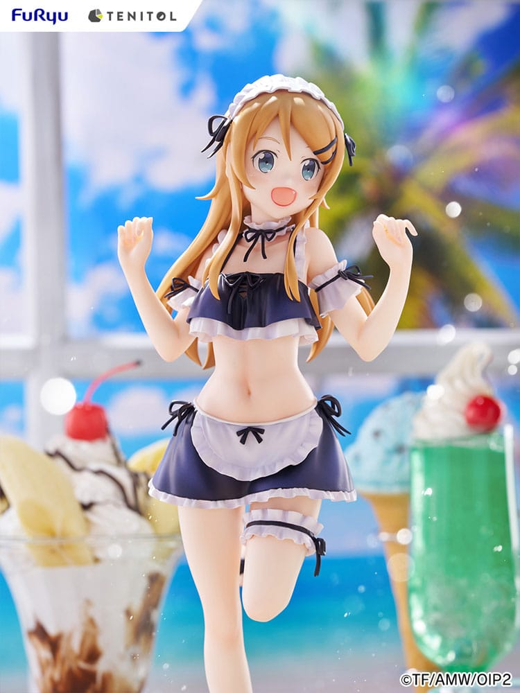 Oreimo Tenitol Tall Statue Kousaka Kirino swimsuits Maid Ver