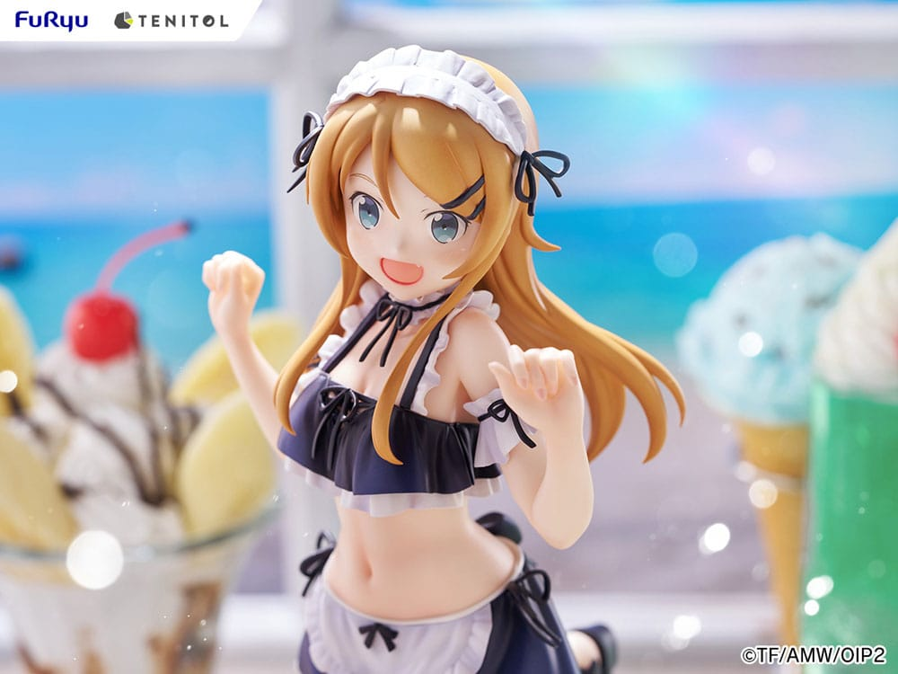 Oreimo Tenitol Tall Statue Kousaka Kirino swimsuits Maid Ver