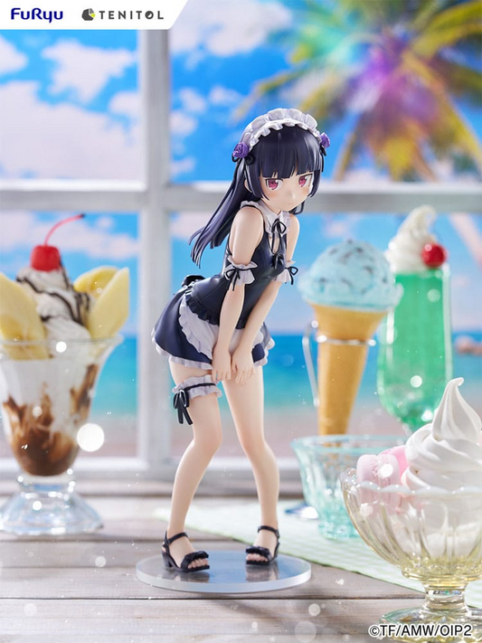 Oreimo Tenitol Tall Statue Kuroneko swimsuits Maid Ver