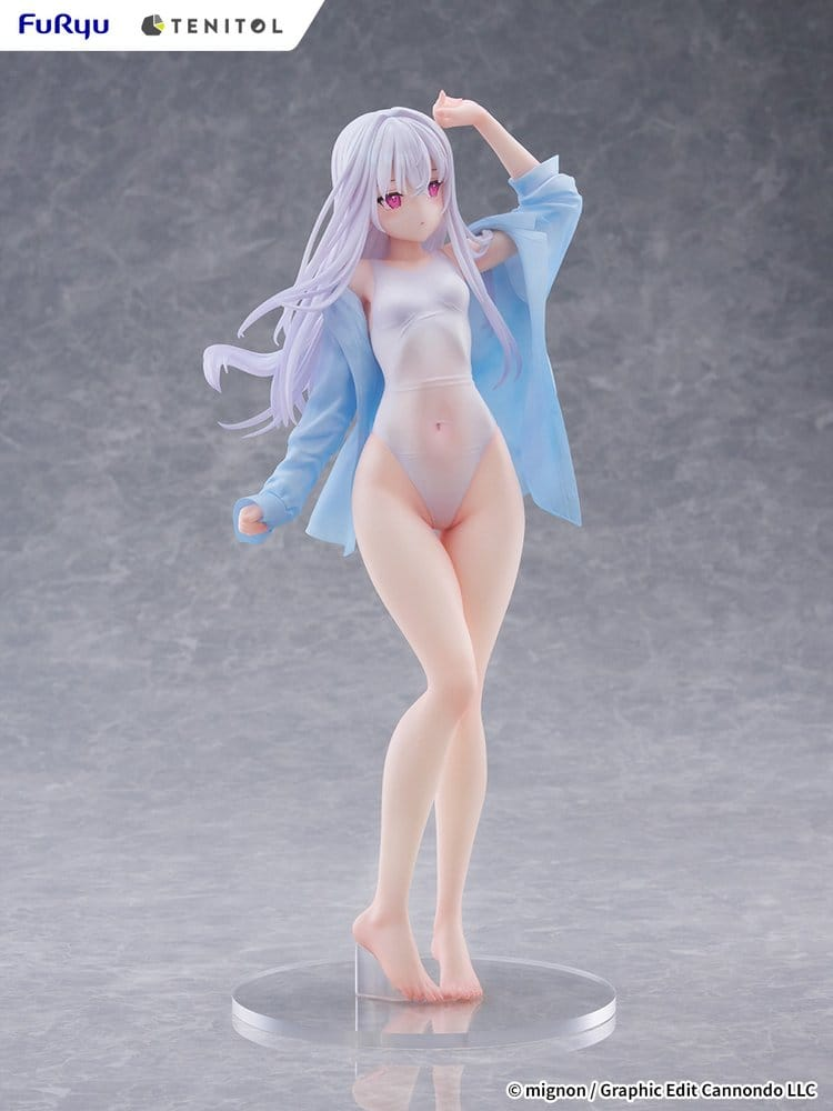 Mignon Works Tenitol Tall Statue Shiro Swimsuit Ver