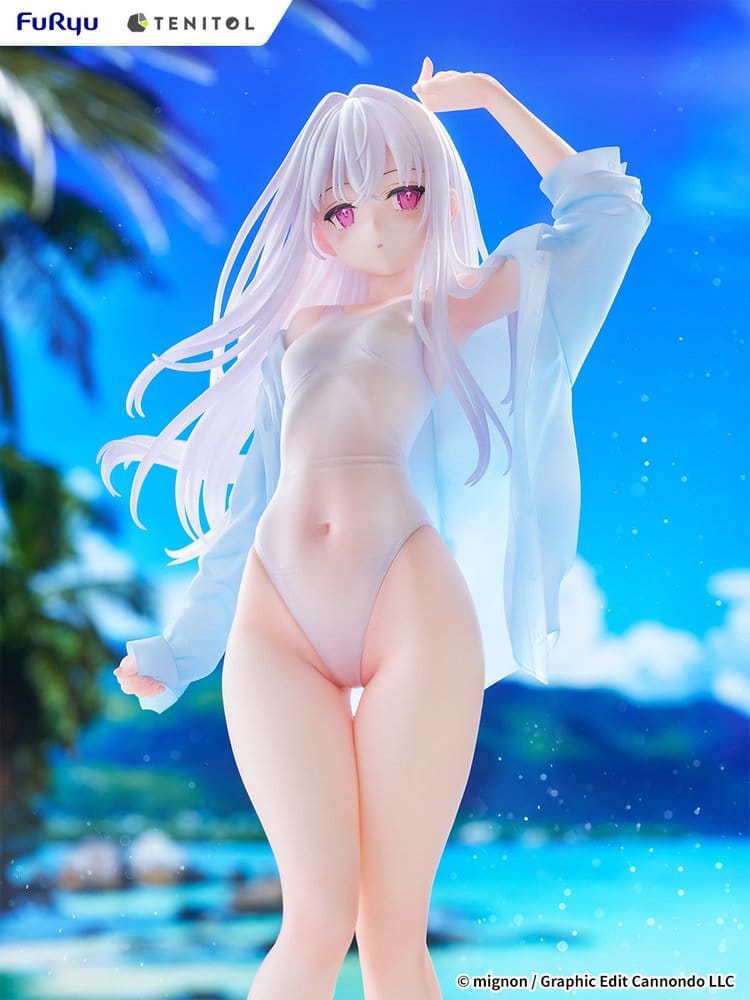 Mignon Works Tenitol Tall Statue Shiro Swimsuit Ver