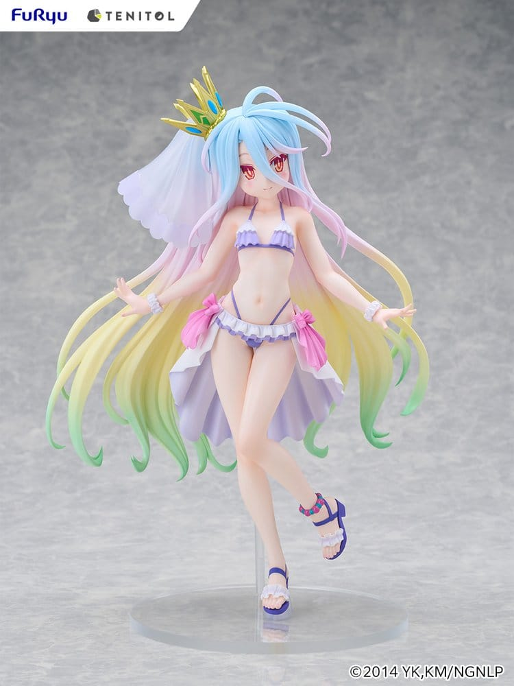 No Game No Life Tenitol Tall Statue Shiro Swimwear Dress Ver