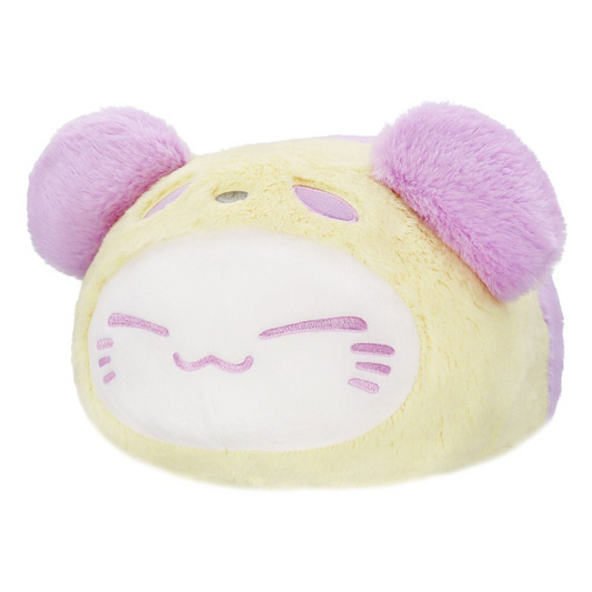 Nemuneko Cat Plush Pastel Panda Big Purple