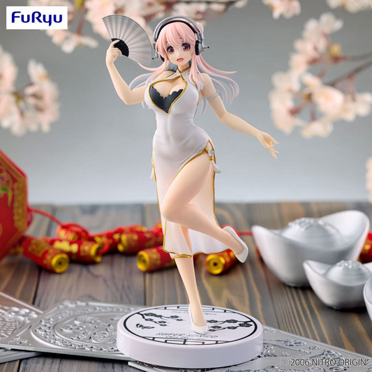 Super Sonico Trio-Try-iT Super Sonico White China Dress Ver
