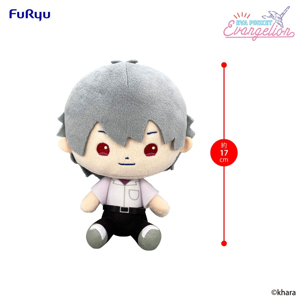 Neon Genesis Evangelion Eva Pocket Plush Kaworu Nagisa