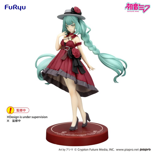 Hatsune Miku Trio-Try-iT Hatsune Miku Outing Dress Red Color Ver