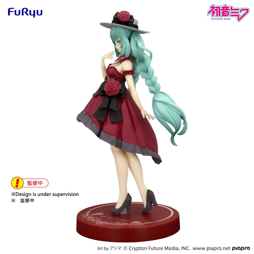 Hatsune Miku Trio-Try-iT Hatsune Miku Outing Dress Red Color Ver