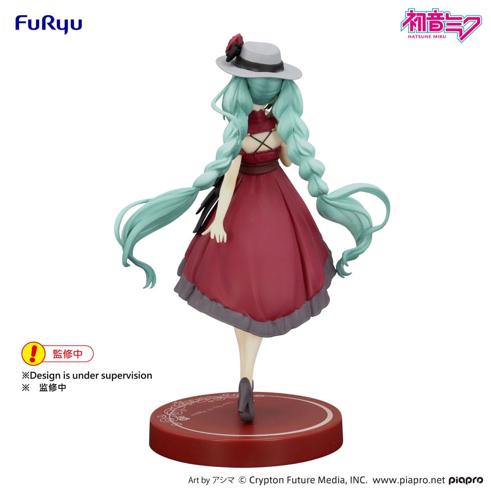 Hatsune Miku Trio-Try-iT Hatsune Miku Outing Dress Red Color Ver