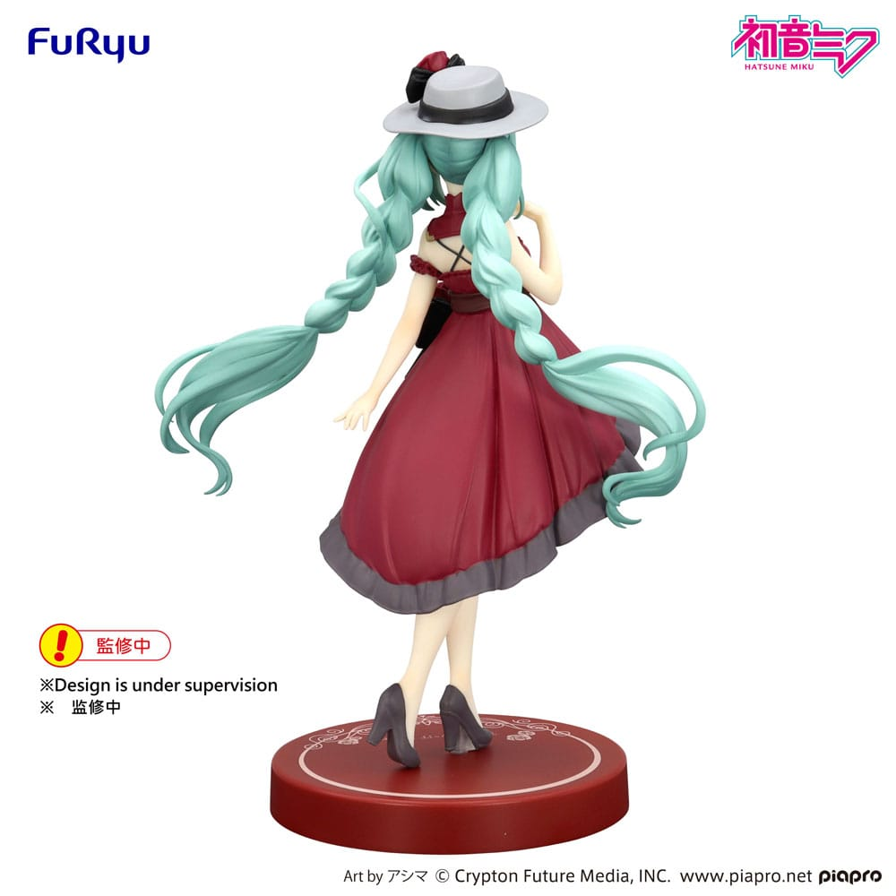 Hatsune Miku Trio-Try-iT Hatsune Miku Outing Dress Red Color Ver