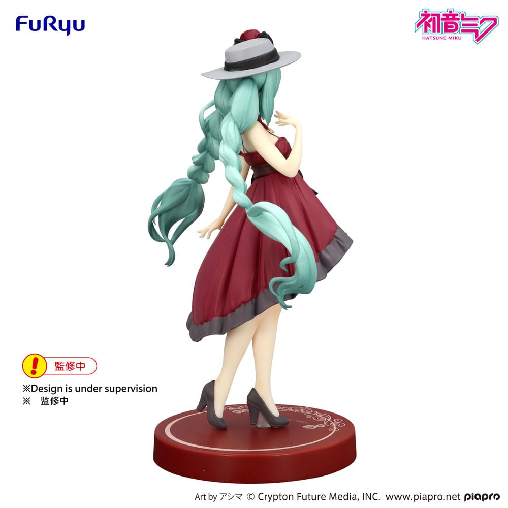 Hatsune Miku Trio-Try-iT Hatsune Miku Outing Dress Red Color Ver