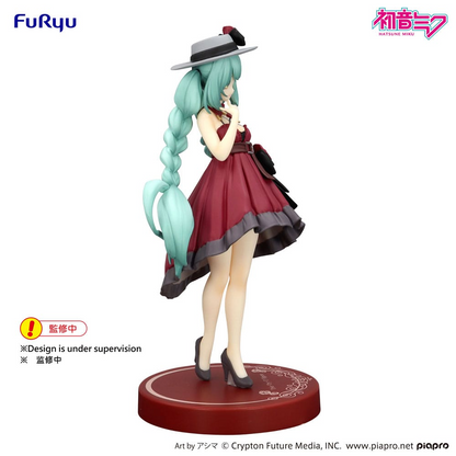 Hatsune Miku Trio-Try-iT Hatsune Miku Outing Dress Red Color Ver