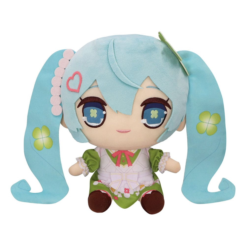 Hatsune Miku Kyurumaru Big Plush Clover