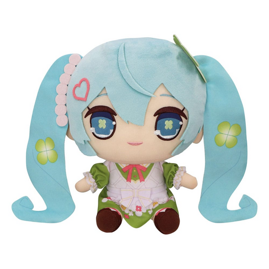 Hatsune Miku Kyurumaru Big Plush Clover