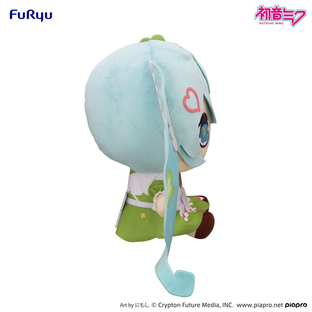 Hatsune Miku Kyurumaru Big Plush Clover