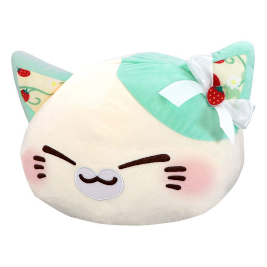 Nemuneko Cat Sweet Big Plush Mint Green