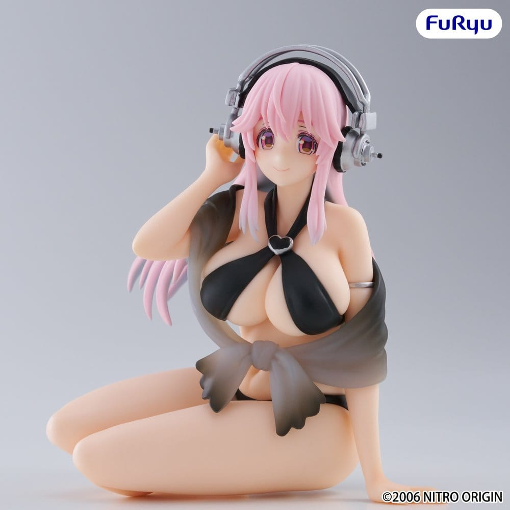 Super Sonico Noodle Stopper Sonico Swimsuit Black Color Ver