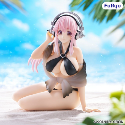 Super Sonico Noodle Stopper Sonico Swimsuit Black Color Ver