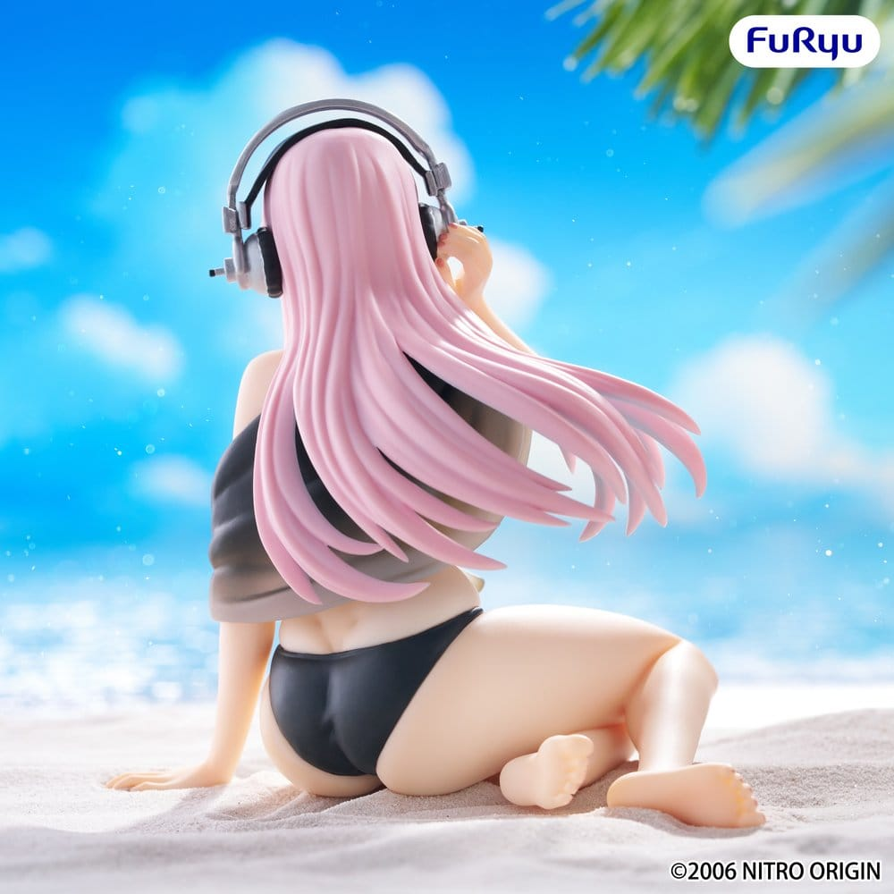 Super Sonico Noodle Stopper Sonico Swimsuit Black Color Ver