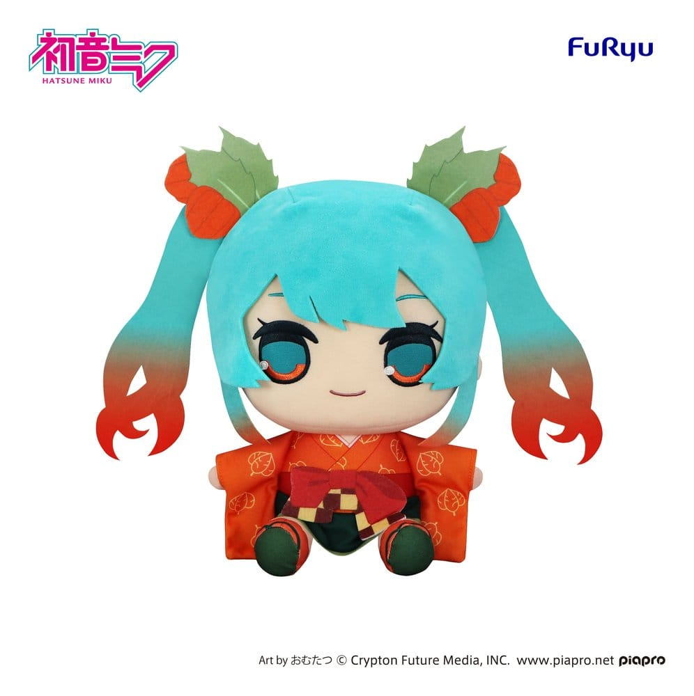Hatsune Miku Kyurumaru Big Plush Hatsune Miku Flower Fairy Winter Cherry Ver