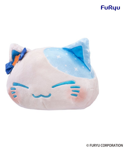 Nemuneko Cat Sweet Big Plush Blue