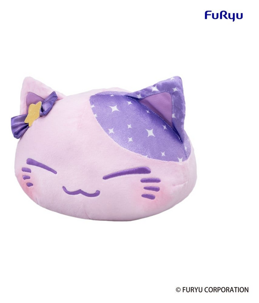 Nemuneko Cat Sweet Big Plush Purple
