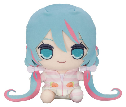 Vocaloid Kyurumaru Big Plush Hatsune Miku Rabbit Ear Hood Pajama Ver