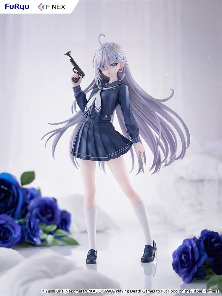 Playing Death Games to Put Food on the Table F:NEX 1/7 Statue Yuki School Uniform Ver