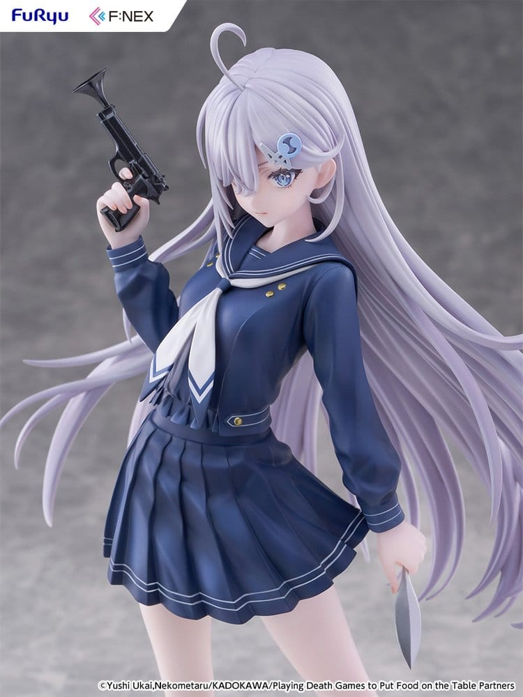 Playing Death Games to Put Food on the Table F:NEX 1/7 Statue Yuki School Uniform Ver