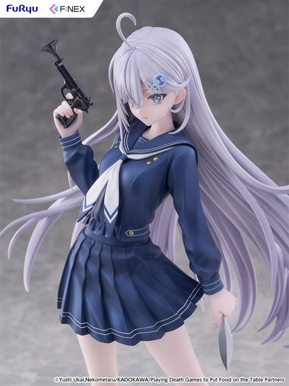 Playing Death Games to Put Food on the Table F:NEX 1/7 Statue Yuki School Uniform Ver