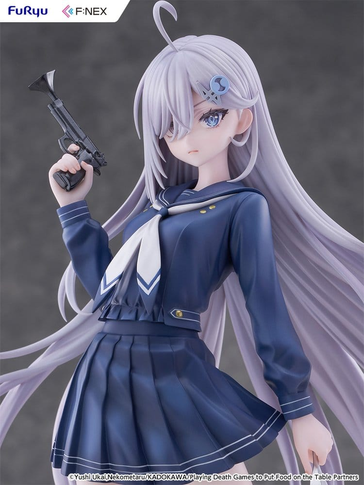 Playing Death Games to Put Food on the Table F:NEX 1/7 Statue Yuki School Uniform Ver