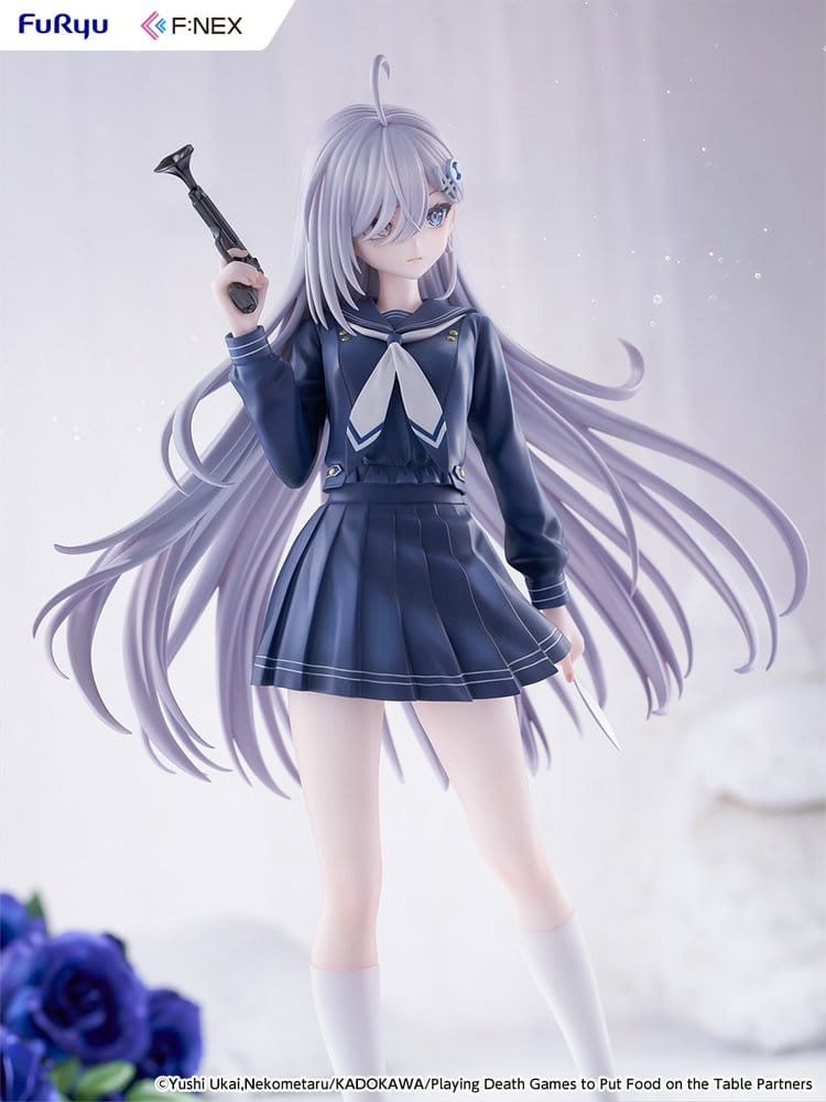 Playing Death Games to Put Food on the Table F:NEX 1/7 Statue Yuki School Uniform Ver