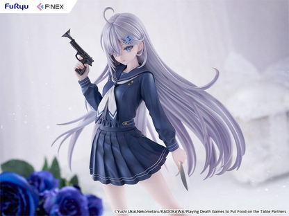 Playing Death Games to Put Food on the Table F:NEX 1/7 Statue Yuki School Uniform Ver